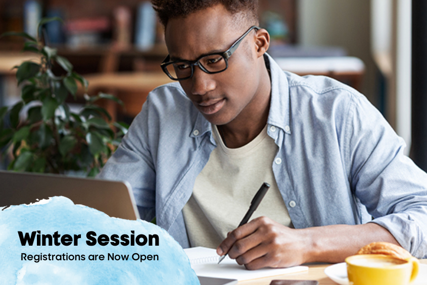 Winter Session. Registrations are now open.