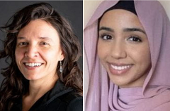 Jessica Toth and Isheah Al-Sumairi