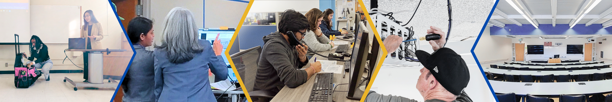 Photo Banner collage of IMS Classroom Support services