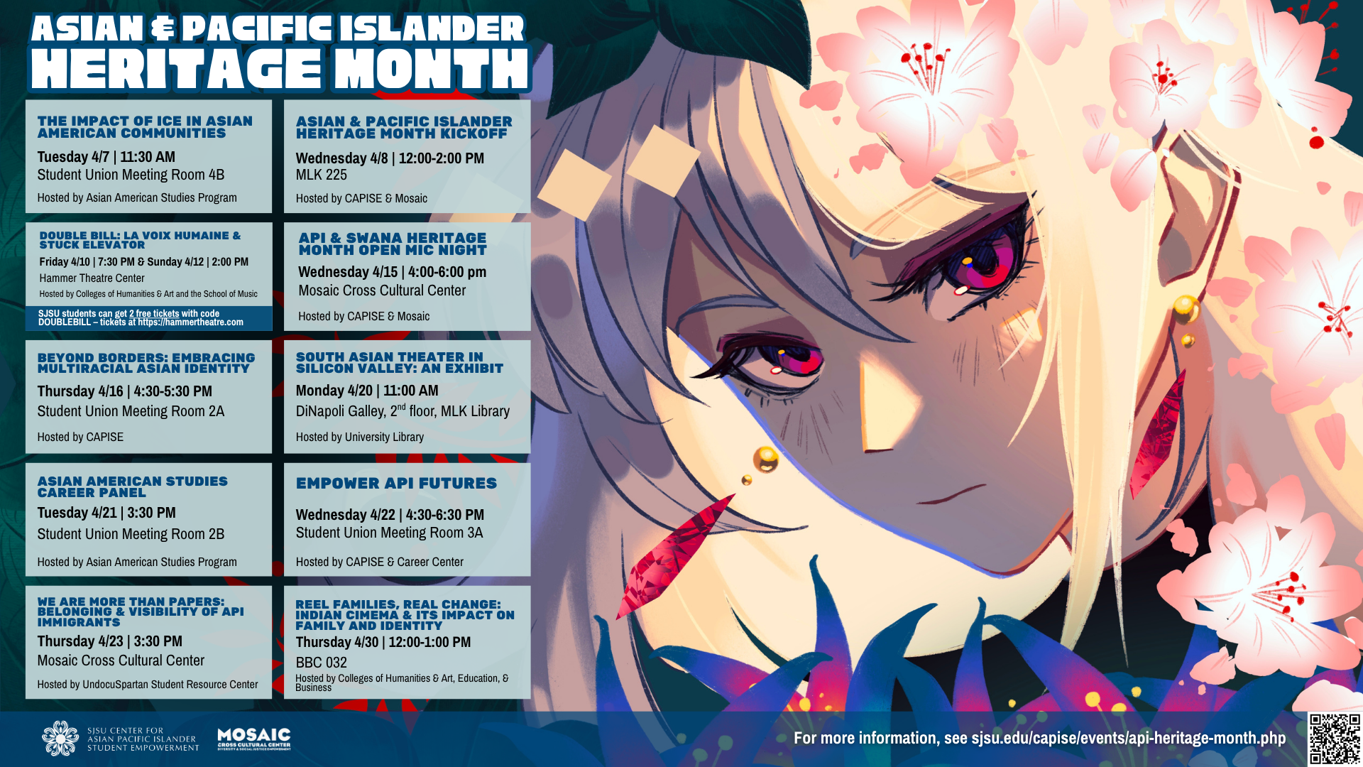 API Heritage Month 2026 Calendar