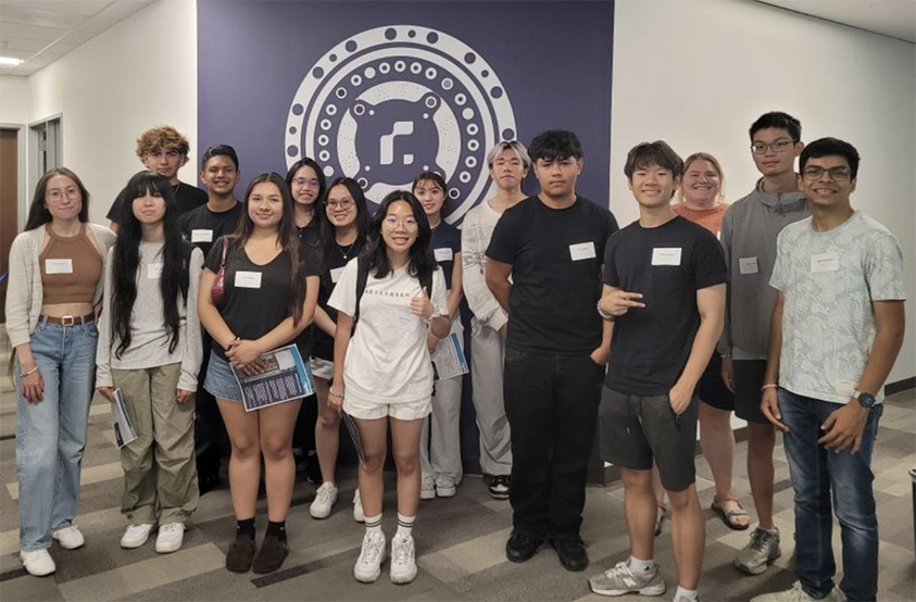 Group photo of Tech Academy students.