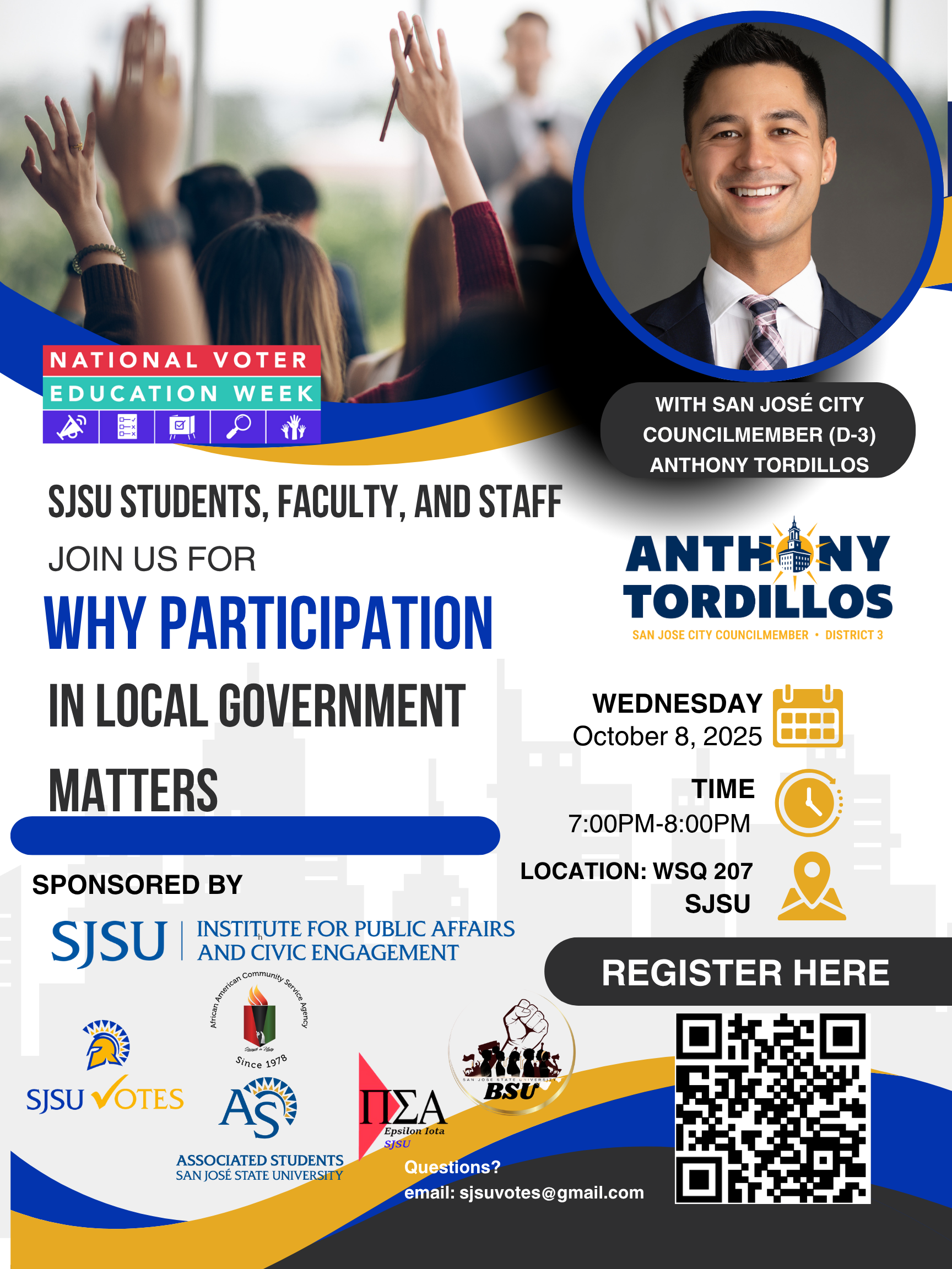 National Voter Ed Week: Why Participation in Local Government Matters