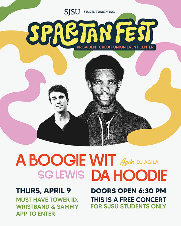 SpartanFest concert flyer